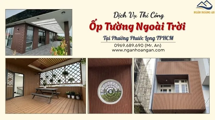 Dịch Vụ Thi Công Ốp Tường Ngoài Trời 