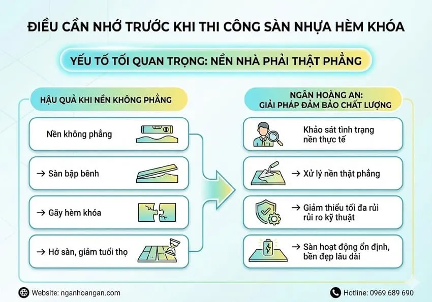 Điều Cần Nhớ Trước Khi Thi Công Sàn Nhựa Hèm Khóa Điều Cần Nhớ Trước Khi Thi Công Sàn Nhựa Hèm Khóa
