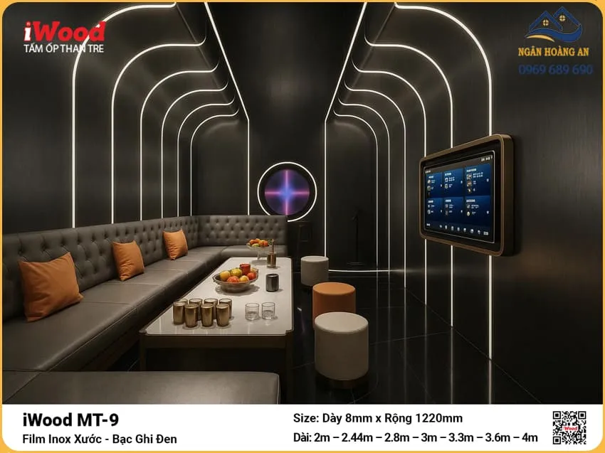 Đội Ngũ Thi Công Tấm Ốp Than Tre MT-9 Uy Tín
