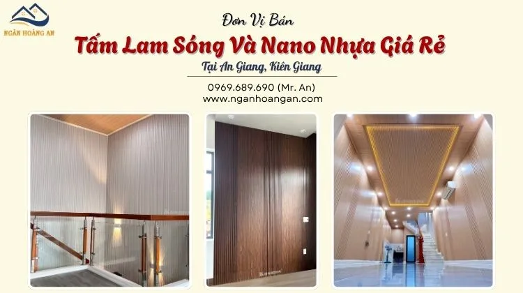 Đơn Vị Bán Tấm Lam Sóng Và Nano Nhựa Giá Rẻ Tại An Giang, Kiên Giang