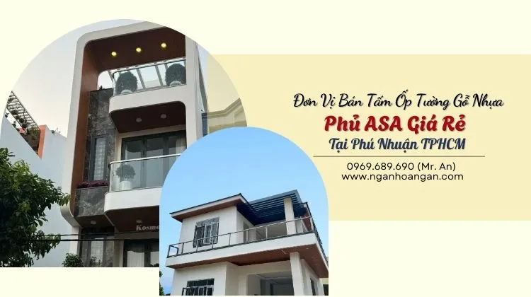 Đơn Vị Bán Tấm Ốp Tường Gỗ Nhựa Phủ ASA Giá Rẻ 