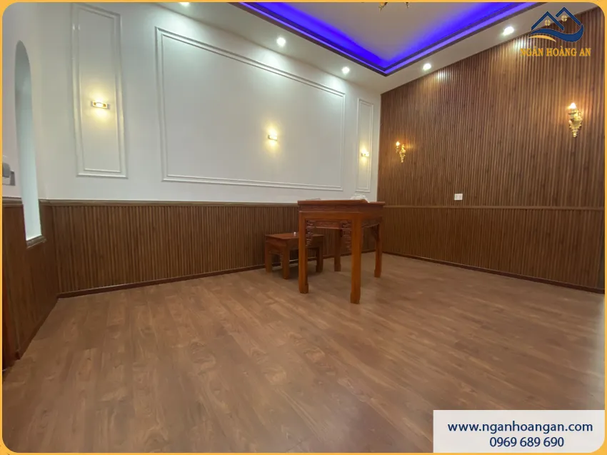 Đơn Vị Lát Sàn Gỗ Công Nghiệp Cho Phòng Thờ Uy Tín