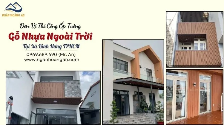 Đơn Vị Thi Công Ốp Tường Gỗ Nhựa Ngoài Trời Tại Xã Bình Hưng TPHCM Đơn Vị Thi Công Ốp Tường Gỗ Nhựa Ngoài Trời Tại Xã Bình Hưng TPHCM