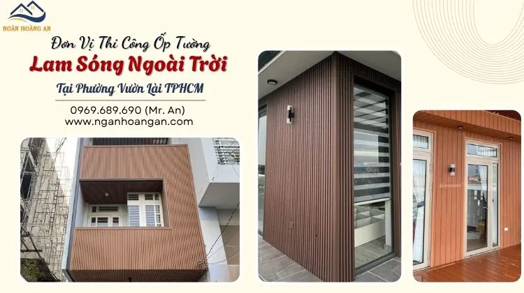 Đơn Vị Thi Công Ốp Tường Lam Sóng Ngoài Trời 