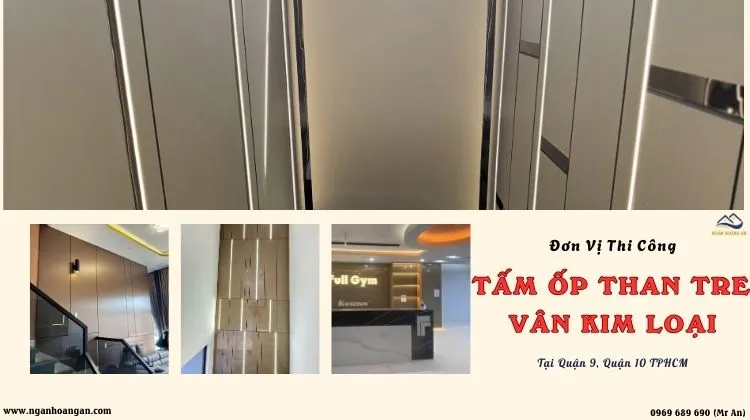 Đơn Vị Thi Công Tấm Ốp Than Tre Kim Loại Tại Quận 9, Quận 10 TPHCM