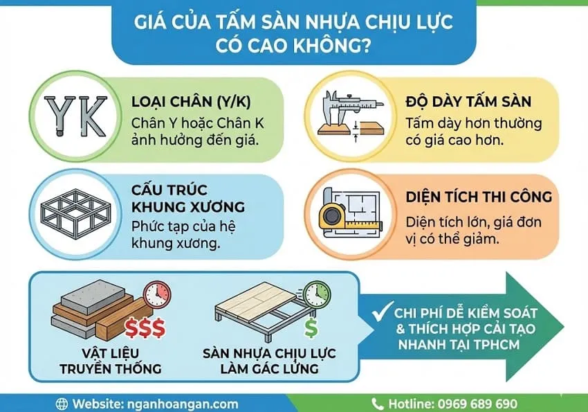 Giá Của Tấm Sàn Nhựa Chịu Lực Có Cao Không?