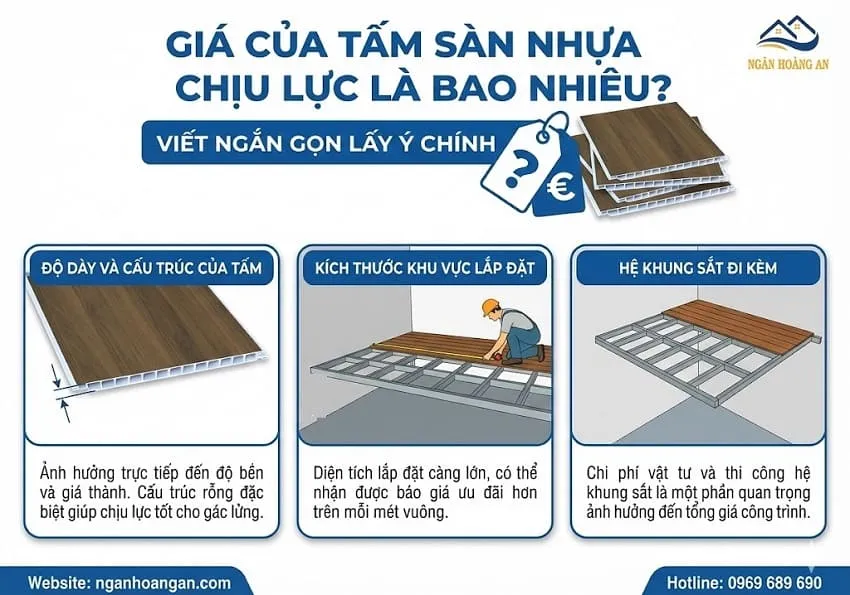 Giá Của Tấm Sàn Nhựa Chịu Lực Là Bao Nhiêu?