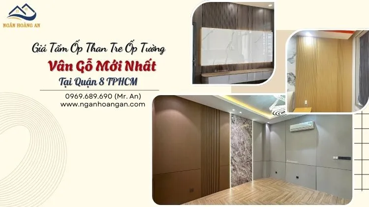 Giá Tấm Ốp Than Tre Ốp Tường Vân Gỗ Mới Nhất 