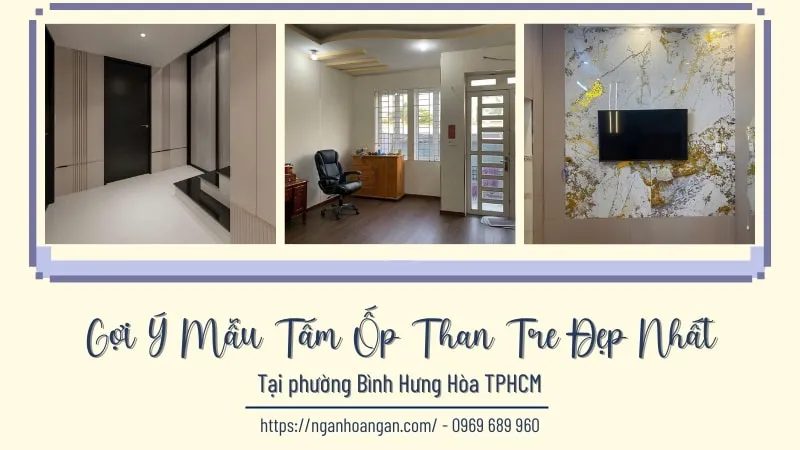 Gợi Ý Mẫu Tấm Ốp Than Tre Đẹp Tại Phường Bình Hưng Hòa TPHCM