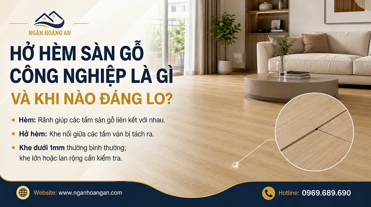 Hở Hèm Sàn Gỗ Công Nghiệp Là Gì Và Khi Nào Đáng Lo? Hở Hèm Sàn Gỗ Công Nghiệp Là Gì Và Khi Nào Đáng Lo?