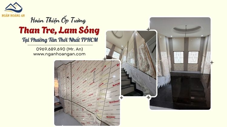Hoàn Thiện Ốp Tường Than Tre, Lam Sóng Tại Phường Tân Thới Nhất TPHCM