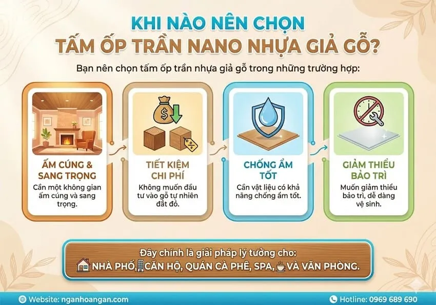 Ưu Điểm Nổi Bật Của Tấm Nhựa Ốp Trần Nano