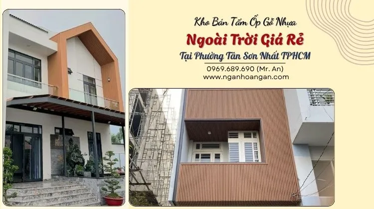 Kho Bán Tấm Ốp Gỗ Nhựa Ngoài Trời Giá Rẻ Tại Phường Tân Sơn Nhất