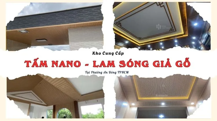 Kho Cung Cấp Tấm Nano, Lam Sóng Giả Gỗ Giao Nhanh Phường An Đông TPHCM