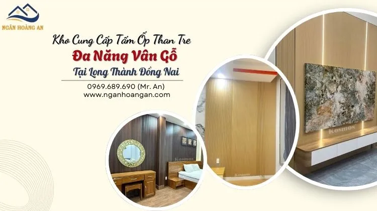 Kho Cung Cấp Tấm Ốp Than Tre Đa Năng Vân Gỗ