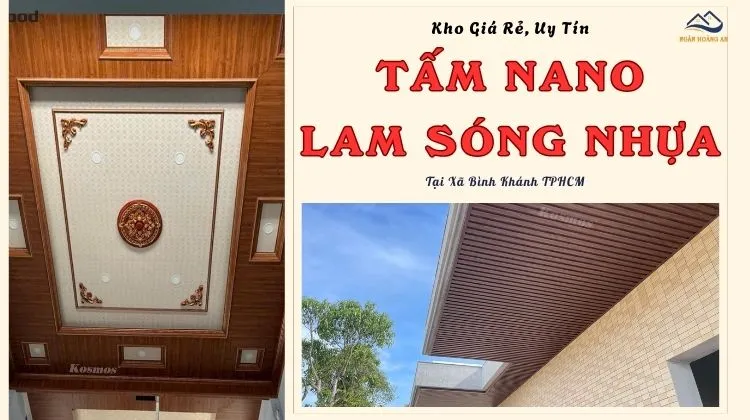 Kho Tấm Nhựa Nano, Lam Sóng Giá Rẻ, Uy Tín Nhất Xã Bình Khánh TPHCM