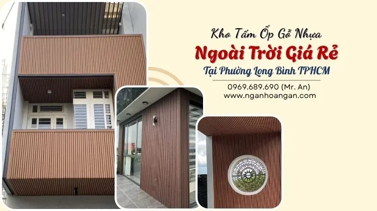 Kho Tấm Ốp Gỗ Nhựa Ngoài Trời Giá Rẻ 