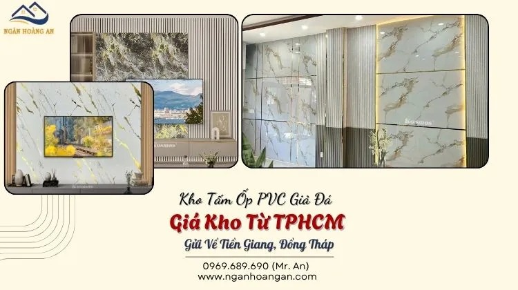 Kho Tấm Ốp PVC Giả Đá Giá Kho Từ TPHCM Gửi Về Tiền Giang, Đồng Tháp