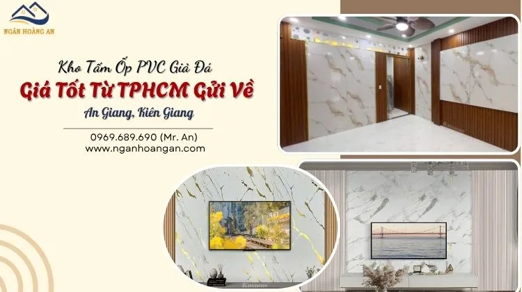 Kho Tấm Ốp PVC Giả Đá Giá Tốt Từ TPHCM Gửi Về An Giang, Kiên Giang Kho Tấm Ốp PVC Giả Đá Giá Tốt Từ TPHCM Gửi Về An Giang, Kiên Giang