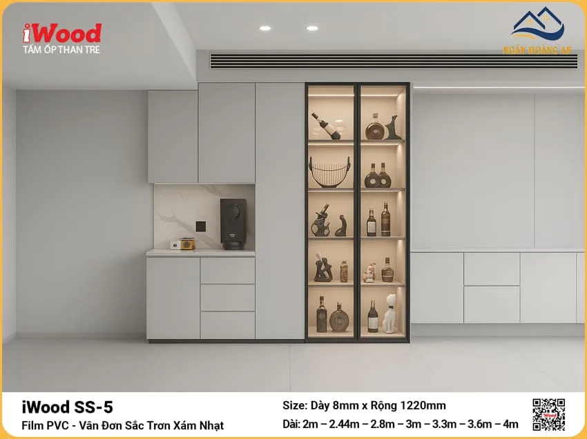 Kho Tấm Ốp Tường Than Tre iWood SS5 Uy Tín