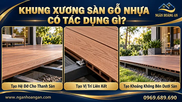 Khung Xương Sàn Gỗ Nhựa Có Tác Dụng Gì?