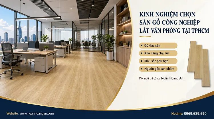 Kinh Nghiệm Chọn Sàn Gỗ Công Nghiệp Lát Văn Phòng Tại TPHCM Kinh Nghiệm Chọn Sàn Gỗ Công Nghiệp Lát Văn Phòng Tại TPHCM