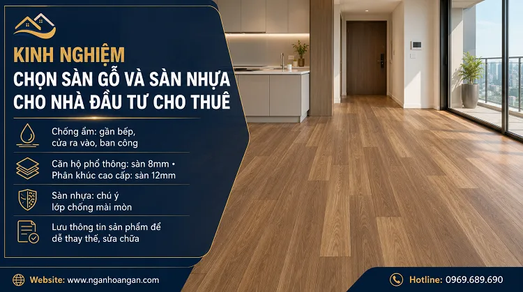 Kinh Nghiệm Chọn Sàn Gỗ Và Sàn Nhựa Cho Nhà Đầu Tư Cho Thuê