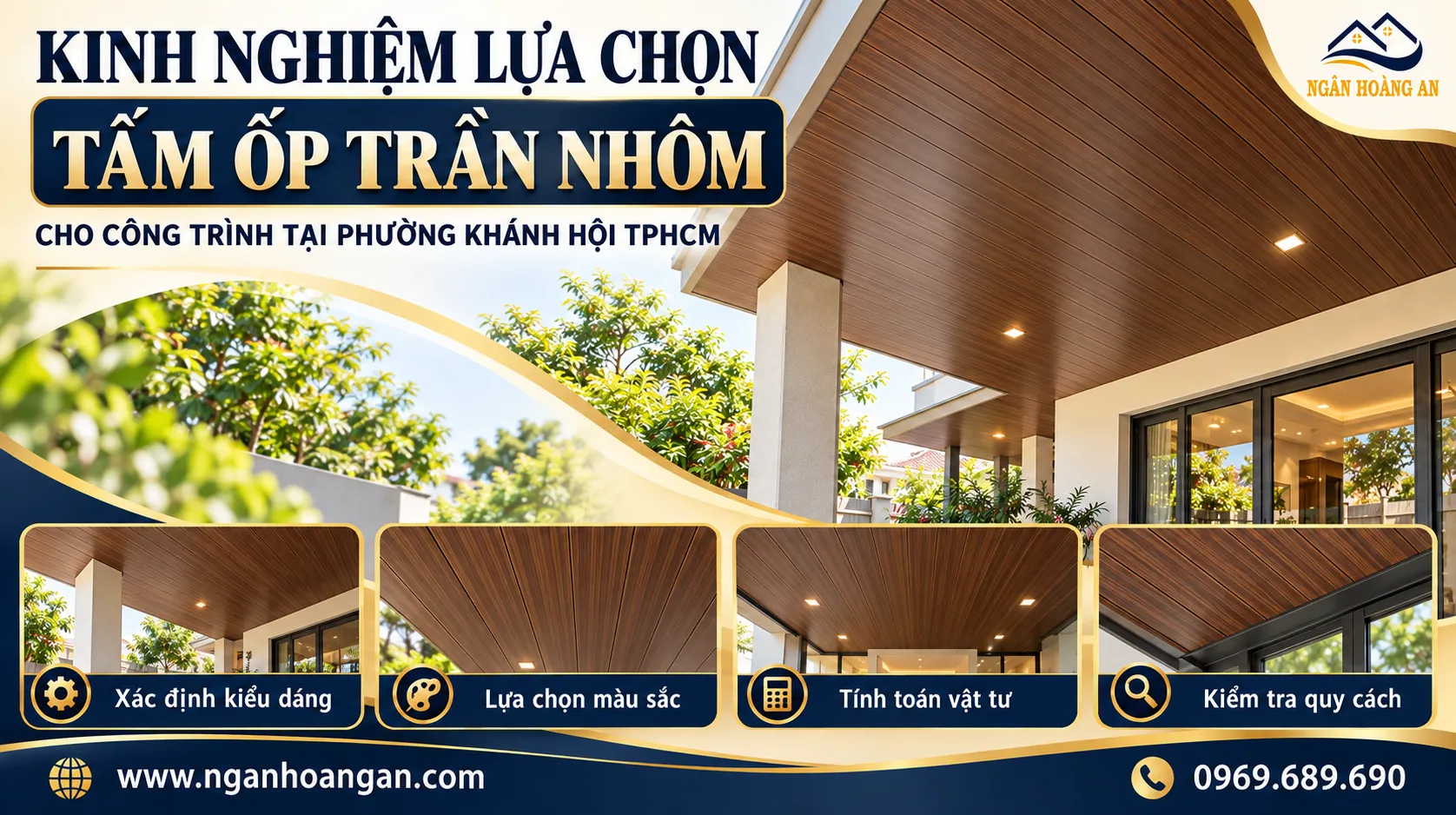 Kinh Nghiệm Lựa Chọn Tấm Ốp Trần Nhôm Cho Công Trình 