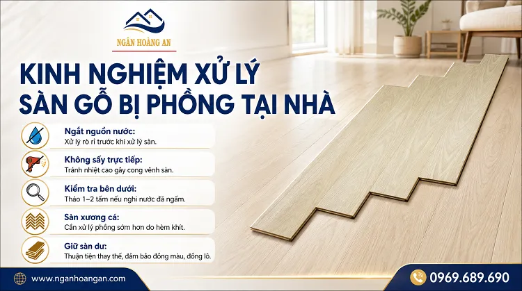 Kinh Nghiệm Xử Lý Sàn Gỗ Bị Phồng Tại Nhà Kinh Nghiệm Xử Lý Sàn Gỗ Bị Phồng Tại Nhà