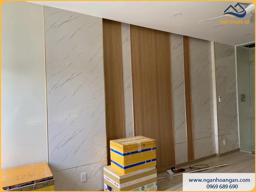 Lam Sóng Ốp Tường Phòng Khách Bền Đẹp