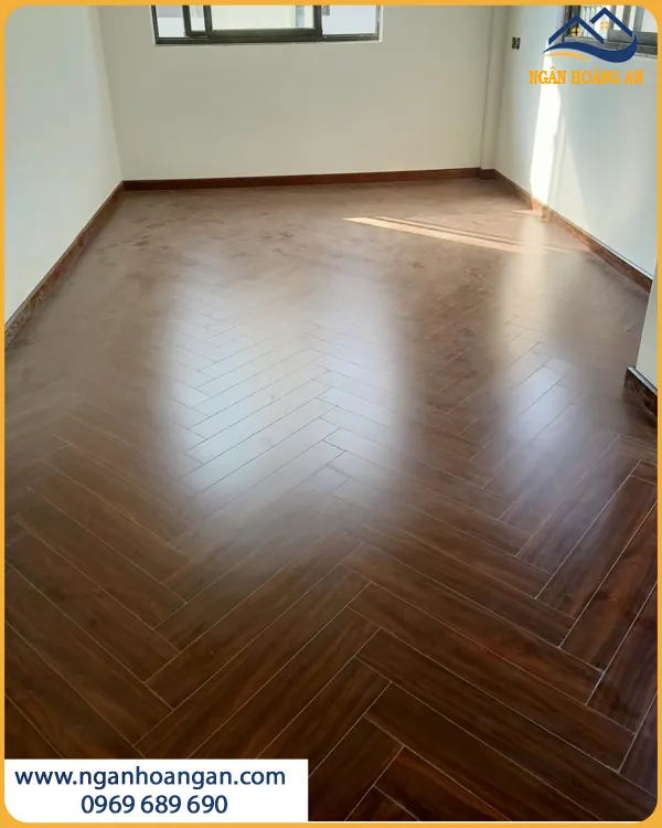Lát Sàn Gỗ Xương Cá Cho Phòng Ngủ Hạn Chế Trầy Xước