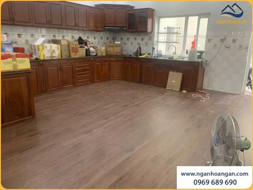 Lát Sàn Nhựa Hèm Khoá Glotex US106 Cho Nhà Ở