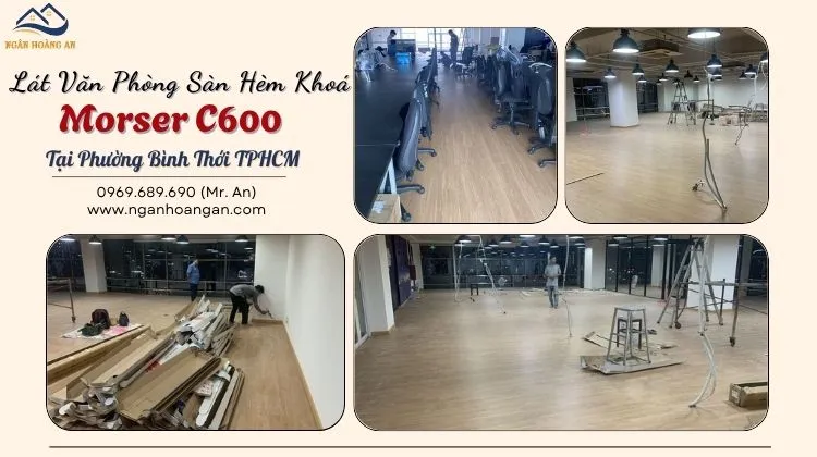 Căn Hộ Lát Sàn Nhựa Hèm Khoá Morser C600 Tại Phường Bình Thới Căn Hộ Lát Sàn Nhựa Hèm Khoá Morser C600 Tại Phường Bình Thới