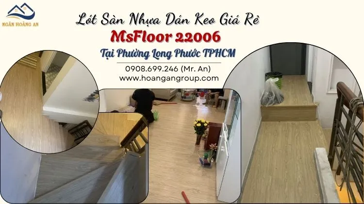 Lót Sàn Nhựa Dán Keo Giá Rẻ MsFloor 22006 Tại Phường Long Phước Lót Sàn Nhựa Dán Keo Giá Rẻ MsFloor 22006 Tại Phường Long Phước