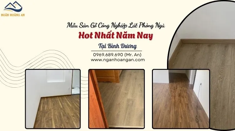 Mẫu Sàn Gỗ Công Nghiệp Lát Phòng Ngủ Hot Nhất Năm Nay Tại Bình Dương
