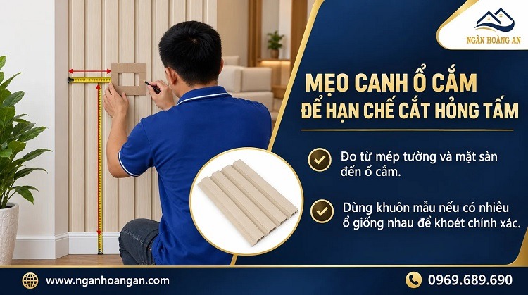 Mẹo Canh Ổ Cắm Để Hạn Chế Cắt Hỏng Tấm Mẹo Canh Ổ Cắm Để Hạn Chế Cắt Hỏng Tấm