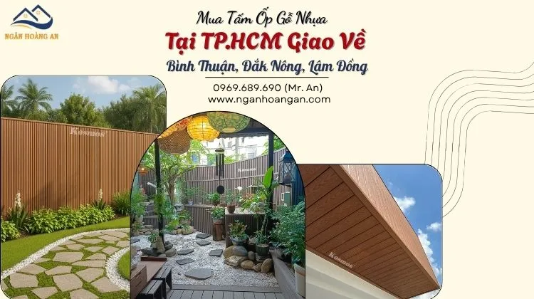 Mua Tấm Ốp Gỗ Nhựa Tại TP.HCM Giao Về Bình Thuận, Đắk Nông, Lâm Đồng