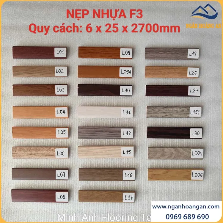 Nẹp Chữ L Chuyên Dùng Cho Sàn Nhựa Nẹp Chữ L Chuyên Dùng Cho Sàn Nhựa