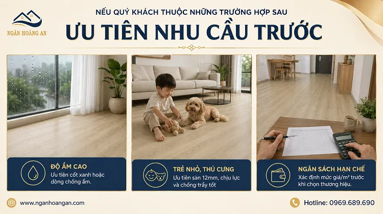 Nếu Quý Khách Thuộc Những Trường Hợp Sau, Nên Ưu Tiên Nhu Cầu Trước