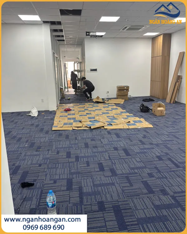 Ngân Hoàng An Thi Công Thảm Văn Phòng DC124-05