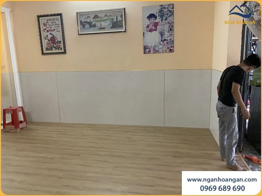 Nhà Ở Sạch Đẹp Với Sàn Nhựa Hèm Khoá