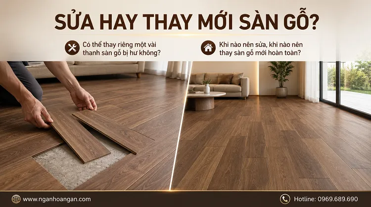 Nhóm Câu Hỏi Về Quyết Định Sửa, Thay Mới Sàn Gỗ Nhóm Câu Hỏi Về Quyết Định Sửa, Thay Mới Sàn Gỗ