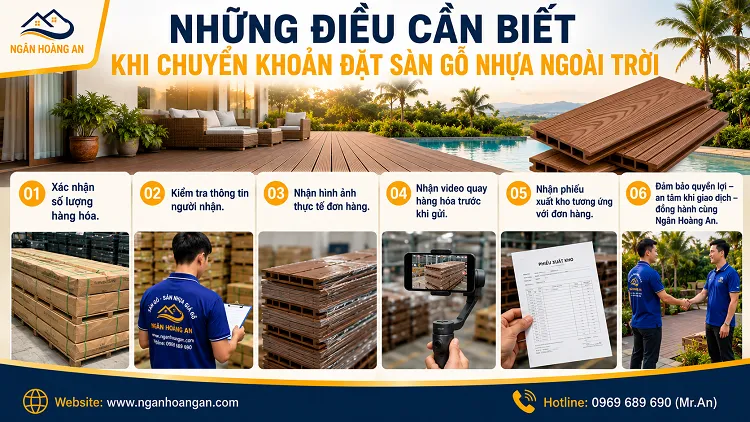 Những Điều Cần Biết Khi Chuyển Khoản Đặt Sàn Gỗ Nhựa Ngoài Trời