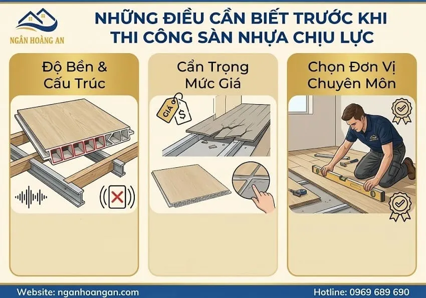 Những Điều Cần Biết Trước Khi Thi Công Sàn Nhựa Chịu Lực Những Điều Cần Biết Trước Khi Thi Công Sàn Nhựa Chịu Lực