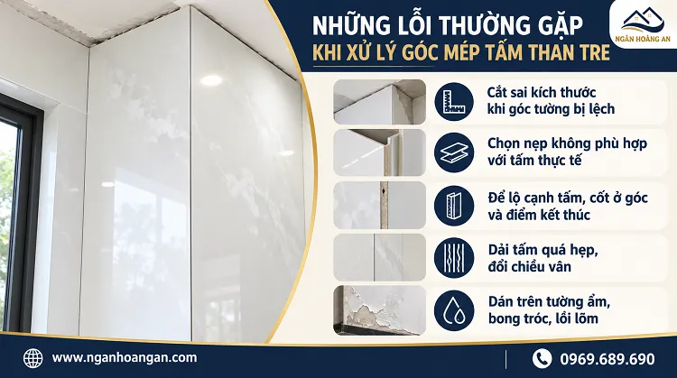 Những Lỗi Thường Gặp Khi Xử Lý Góc Mép Tấm Than Tre
