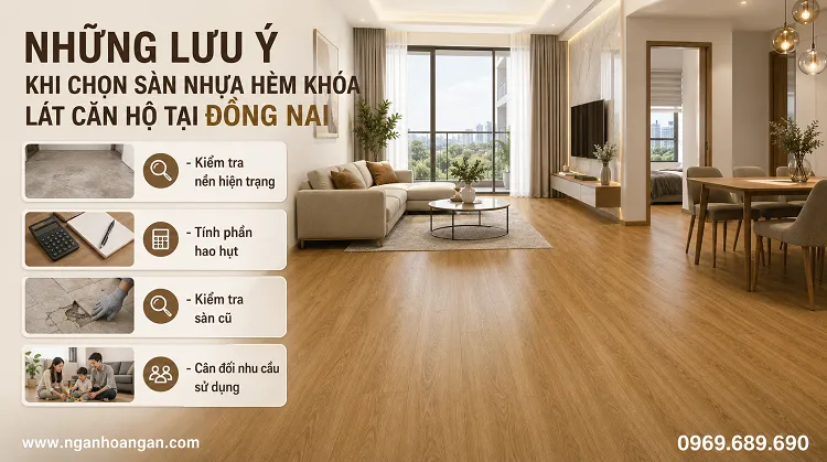 Thi Công Lát Sàn Nhựa Hèm Khoá Cho Căn Hộ Đúng Kỹ Thuật
