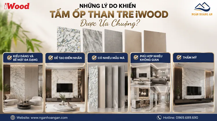 Những Lý Do Khiến Tấm Ốp Than Tre iWood Được Ưa Chuộng?