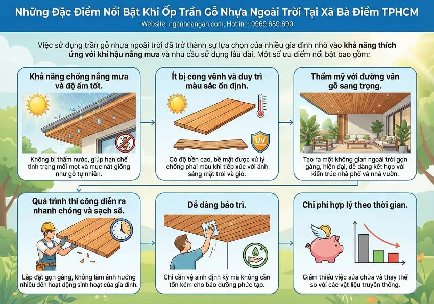 Những Ưu Điểm Khi Chọn Ốp Trần Gỗ Nhựa Ngoài Trời Những Ưu Điểm Khi Chọn Ốp Trần Gỗ Nhựa Ngoài Trời