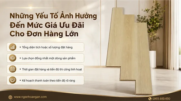Những Yếu Tố Ảnh Hưởng Đến Mức Giá Ưu Đãi Cho Đơn Hàng Lớn Những Yếu Tố Ảnh Hưởng Đến Mức Giá Ưu Đãi Cho Đơn Hàng Lớn