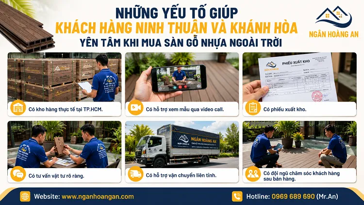 Những Yếu Tố Giúp Khách Hàng Ninh Thuận Và Khánh Hòa Yên Tâm Khi Mua Sàn Gỗ Nhựa Ngoài Trời Những Yếu Tố Giúp Khách Hàng Ninh Thuận Và Khánh Hòa Yên Tâm Khi Mua Sàn Gỗ Nhựa Ngoài Trời